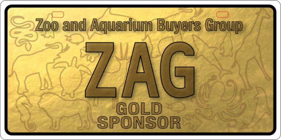 ZAG Gold Sponsor plate